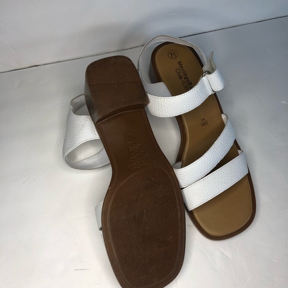 Montego Bay club white strappy sandal Size 7.5 - Picture 10 of 10